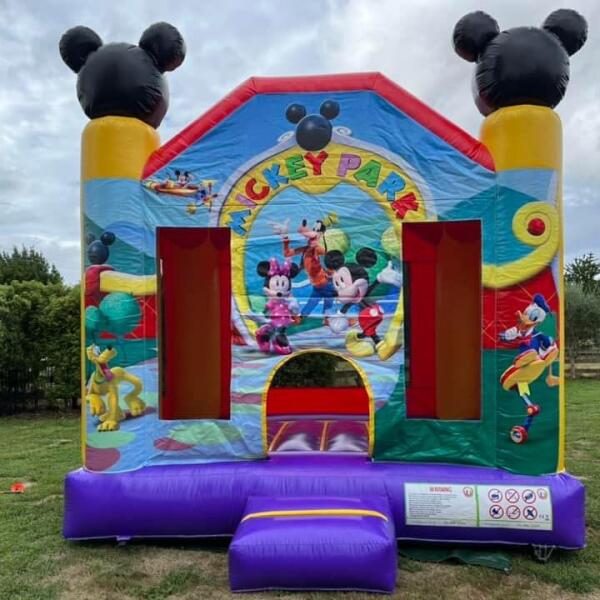 "Mickey And Friends" Bouncy Castle