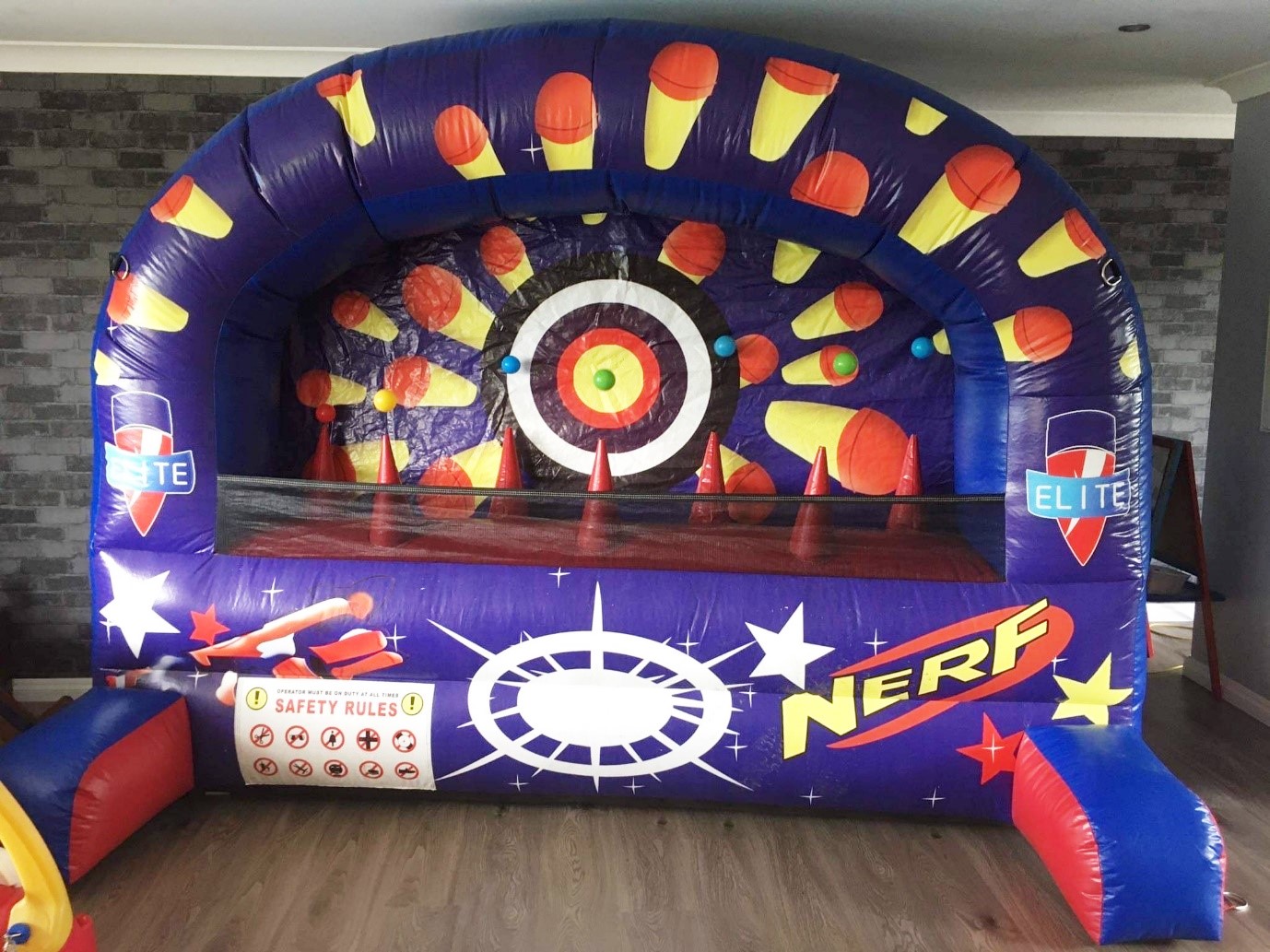 nerf shooting range